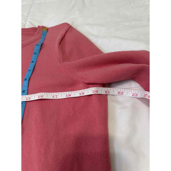 Eddie Bauer Coral 3/4 Sleeves Button Down Cardigan Womens Size Extra Large - Picture 4 of 6